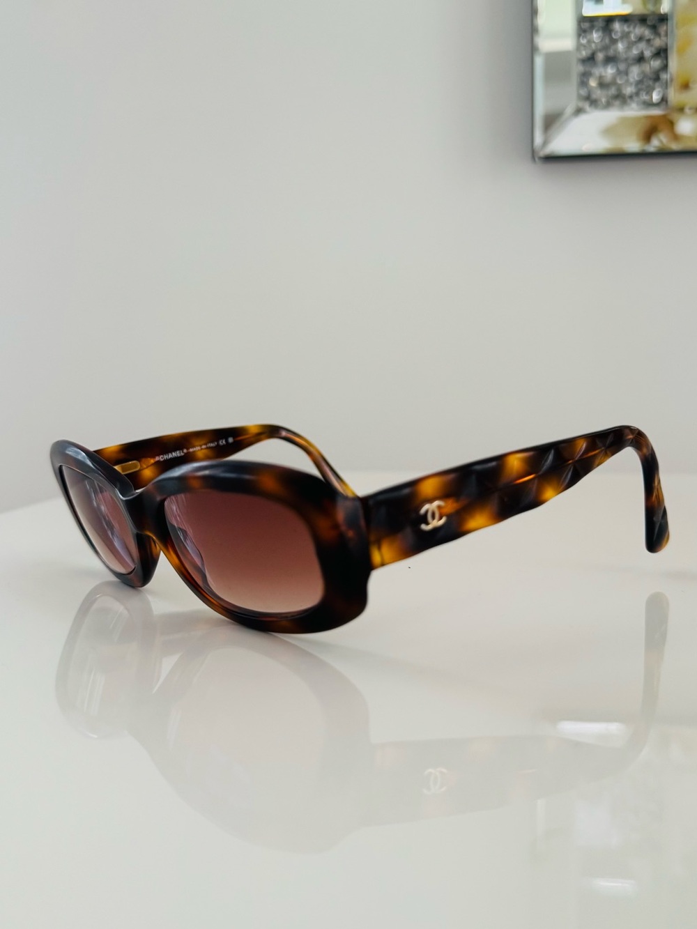 Vintage ✨ Authentic Chanel tortoise sunglasses